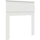 vidaXL Vzglavje z vzglavjem Bela 75 cm Konstruiran les | Shoptok.si