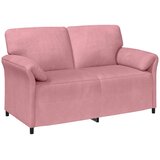 SOFA za dvije osobe Ružičasta 158 x 83 x 95 cm Baršun | shoptok.hr