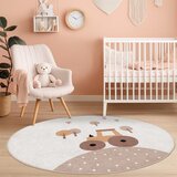 Mila Home Bež periv dječji tepih ø100 cm Tractor World – | shoptok.hr