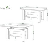  Multifunkcionalni Sto Bravo Craft Zlatno-Crni | Eponuda.com