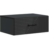  Stenski nočni omarici Črna 49 x 34,5 x 20 cm Inženirski les, (5000209886) | Shoptok.si