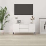 TV ormarić sjajni bijeli 102 x 44 5 x 50 cm konstruirano drvo | shoptok.hr