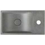 Sapho Temno siv betonski umivalnik za WC 40x22 cm Crest – | Shoptok.si