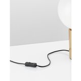 Nova Luce Bela/v zlati barvi steklena namizna svetilka (višina 35,5 cm) Vita – | Shoptok.si
