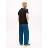 Tommy Jeans Majica mornarska / rdeča / črna / bela | Shoptok.si