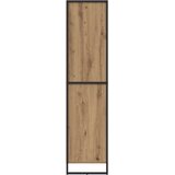  Kreveta 2 pcs Umjetnička hrastovina 81 x 36 x 150.5 cm | Eponuda.ba