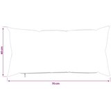  Presvlaka za jastuk 6 kom. HEERLEN Crvena 40 x 70 cm Tkanina | shoptok.hr