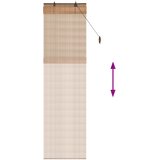Rolo zavjesa Smeđa 50 x 220 cm Bambus | shoptok.hr