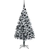 vidaXL Umjetno božićno drvce s 300 LED svjetlima Zelena 180 x 115 cm | shoptok.hr