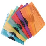 Leitz Mapa A4 PP s clip sponko, mavrica Cene