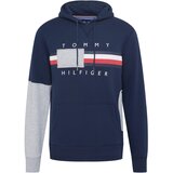 Tommy Remixed Majica temno modra / pegasto siva / rdeča / bela | Shoptok.si