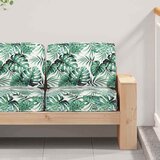  Set jastučića za palete Cvjetni 2 pcs Zeleni Uzorak Lista | shoptok.hr