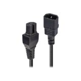 Lindy 30314 napajalni kabel Črna 2 m C14 priključek C15 priključek | Shoptok.si
