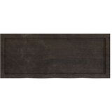 Stolna Mizna plošča temno siva 100x40x6 cm obdelana trdna hrastovina, (20818426) | Shoptok.si