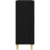 vidaXL Kreveta Crni hrast 34 x 69.5 x 90 cm Konstruirano drvo | shoptok.hr