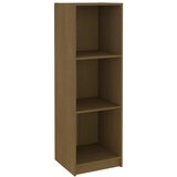 Furnova Knjižna omara za razdelitev prostora medeno rjava borovina, (21932691) | Shoptok.si