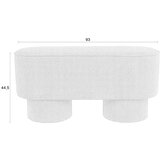 White Label Bela klop iz tkanine bouclé Marcos – | Shoptok.si