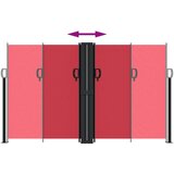  Bočna tenda na uvlačenje crvena 140x1200 cm | shoptok.hr