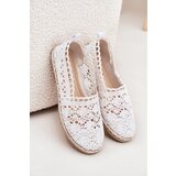 Boto Lace Women's Espadrilles White Adelira | shoptok.hr