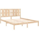  Posteljni okvir trden les 150x200 cm, (20794707) | Shoptok.si