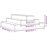  Sadilica 80 x 80 x 27 cm od masivne duglazije | shoptok.hr