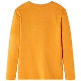  Dječja majica dugih rukava oker 104 | shoptok.hr