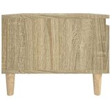  stranska mizica 2 kosa sonoma hrast 50x46x35 cm inženirski les, (20713093) | Shoptok.si