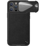  CamShield Leather Case zaščita za iPhone 14 Pro - črna | Shoptok.si