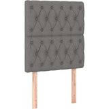 Box spring postelja z vzmetnico temno siva 80x200 cm blago, (20846746) | Shoptok.si