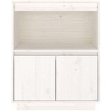  Komoda bela 60x34x75 cm trdna borovina, (20656148) | Shoptok.si