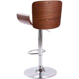  Barski stolček belo umetno usnje, (20967694) | Shoptok.si