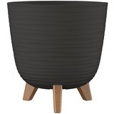 Gardino Saksija sa nogarima 25cm Finesa/ antracit | ePonuda.com