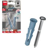 Tox Plastična tipla Aqua Stop Pro 8/50 + vijak (2/1) polietilenska sa vijkom za vlažne prostorije | shoptok.hr