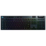 Logitech Bežična gaming tastatura Lightspeed RGB GL tactile G915 crna cene