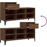 Ormarić za cipele boja hrasta 102x36x60 cm konstruirano drvo | shoptok.hr