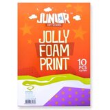 Junior jolly printed foam eva pena štampana zvezdice a4 10k ( 134303 ) Cene