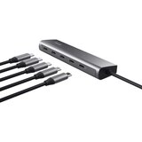 Trust 25136 Halyx 5-portni USB-C razdelilec, (21051754) | Shoptok.si