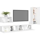  4-dijelni set TV ormarića bijeli od iverice | shoptok.hr