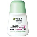 Garnier Mineral Deo Invisible Black, White & Colors Roll-on Floral Touch 50 ml Cene