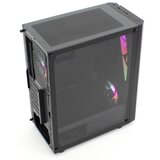 UGD Kuciste Magnum 351, ATX, providna stranica, ugradjeno 2xRGB kulera, Crno | ePonuda.com