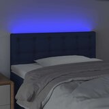  Uzglavlje plavo 90x5x78/88 cm od tkanine | shoptok.hr