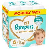Pampers Pelene Premium Care 6, Monthly, 13-18 kg, 140/1 Cene