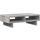  Stalak za monitor siva boja betona 50x27x15 cm drveni | shoptok.hr