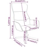  Stol za sproščanje moder žamet, (20934680) | Shoptok.si