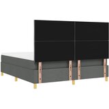 Krevet s opruga kutije Tamno siva 180 x 200 cm tkanina | shoptok.hr