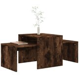  Set stolića za kavu boja hrasta 100x48x40 cm konstruirano drvo | shoptok.hr