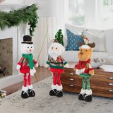 Family Christmas stojeca bozicna tekstilna figura palcek 65 Cene