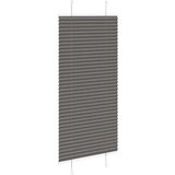 vidaXL Plisirana roleta crna 65x150 cm širina tkanine 64,4 cm | shoptok.hr