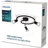 Philips Spot svetiljka LIMBALI, 3x GU10/50W/230V, crna | Eponuda.com