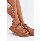 Boto Ladies Platform Sandals Camel Nitavelia | ePonuda.com